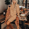 Winter Views Sweater Dress In Iced Latte Image - 1