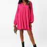 Style Code Babydoll Dress in Hot Pink Image - 1