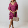 Denver Coffee Date Shift Dress In Orchid Image - 1