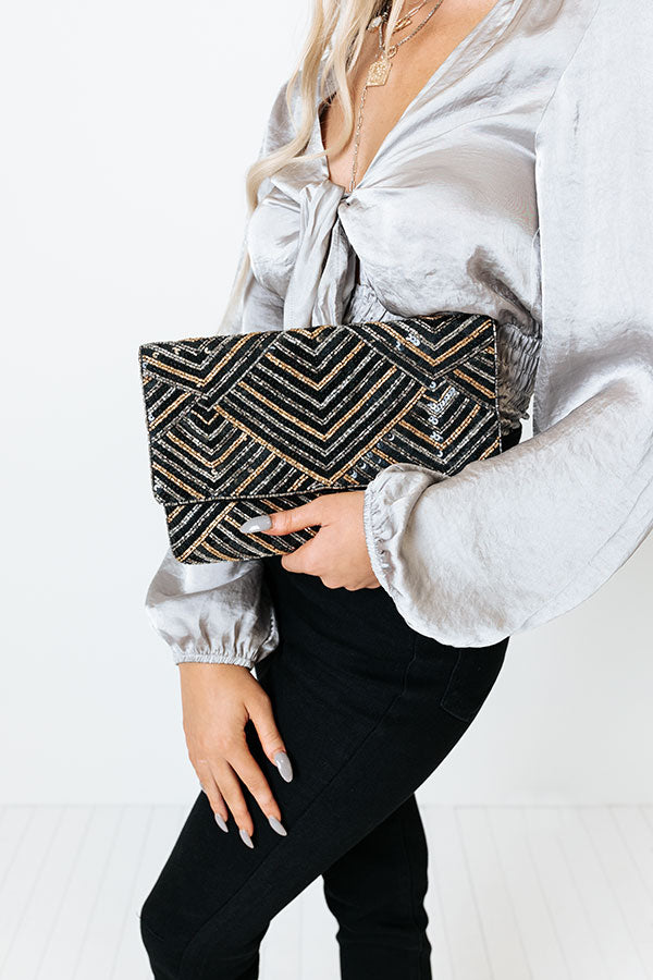 Letter Of Love Beaded Clutch Image - 1