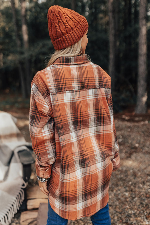 Climbing Mountains Flannel Top Image - 5