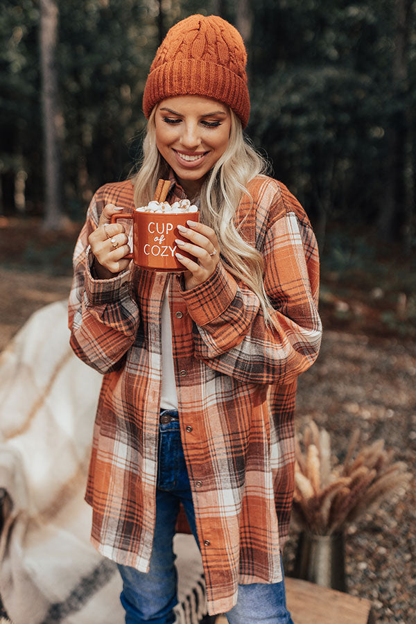 Climbing Mountains Flannel Top Image - 1