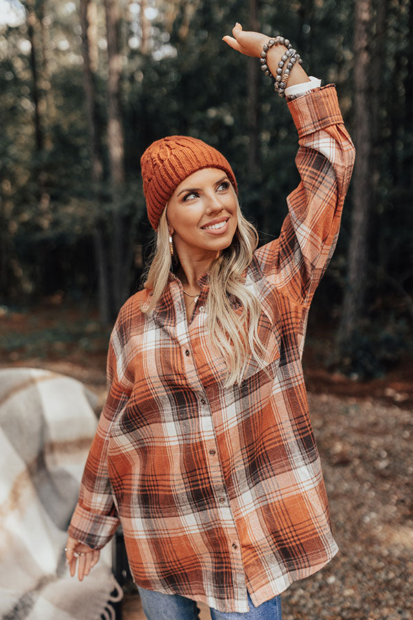 Climbing Mountains Flannel Top Image - 4