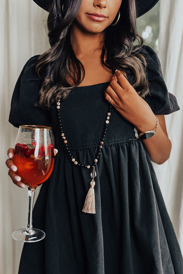 Thinking Out Loud Semi Precious Necklace Image - 1