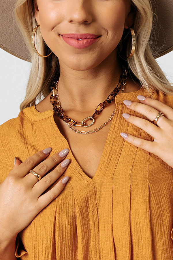 Thoughtful Touch Tortoiseshell Necklace Image - 1