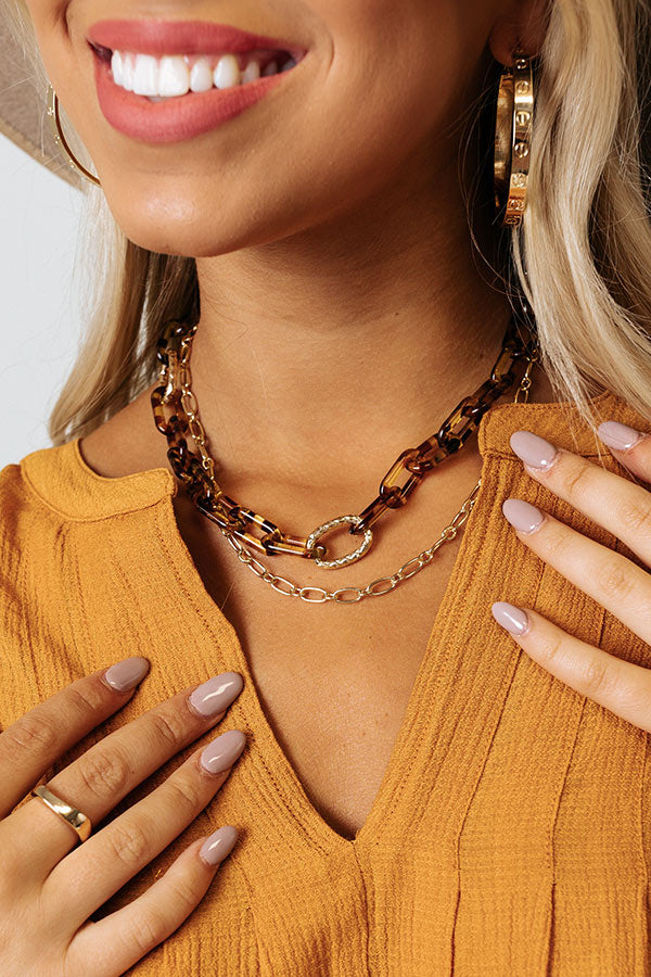 Thoughtful Touch Tortoiseshell Necklace Image - 2