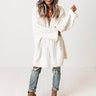 Iced Coffee Life Knit Cardigan In White Image - 1