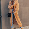 Cozy Honey Duster Cardigan In Camel Image - 1