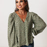 Flirting For Fun Shift Top In Pear Image - 1