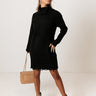 Easy Tiger Sweater Dress In Black Image - 1