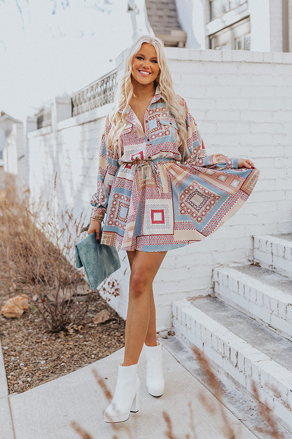 Glam Slam Dress in Airy Blue Image - 4