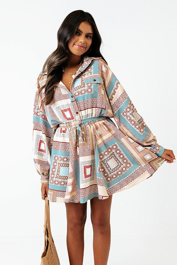 Glam Slam Dress in Airy Blue Image - 3