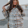 Dakota Views Plaid Jacket Curves Image - 1