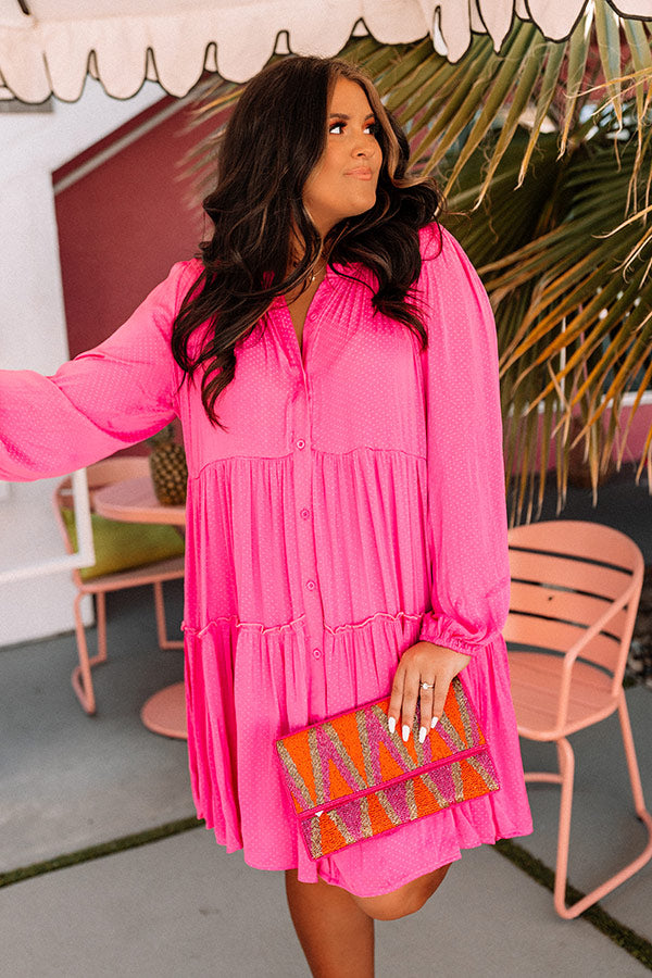 Patio Date Shift Dress Curves Image - 3