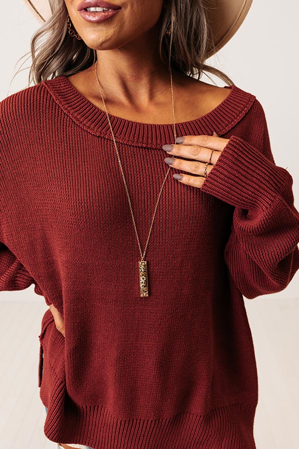 Most Likely To Fall In Love Necklace In Beige