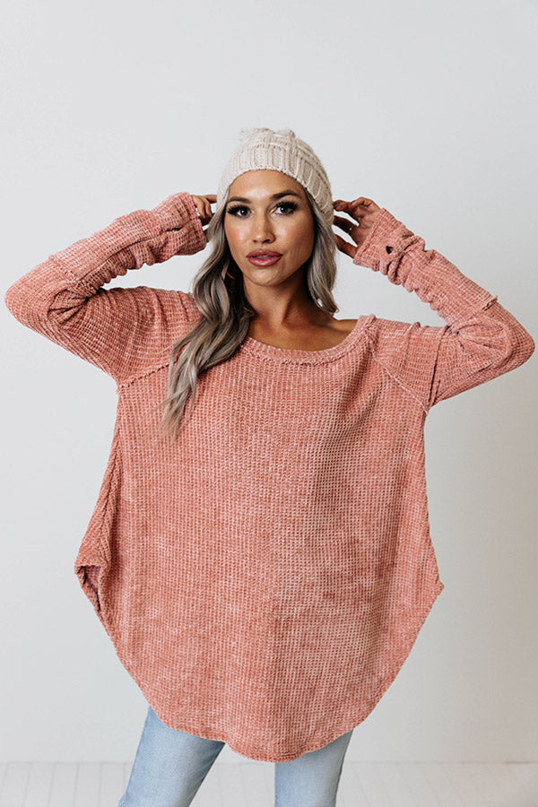 Sweet Shivers Chenille Tunic Sweater Image - 3