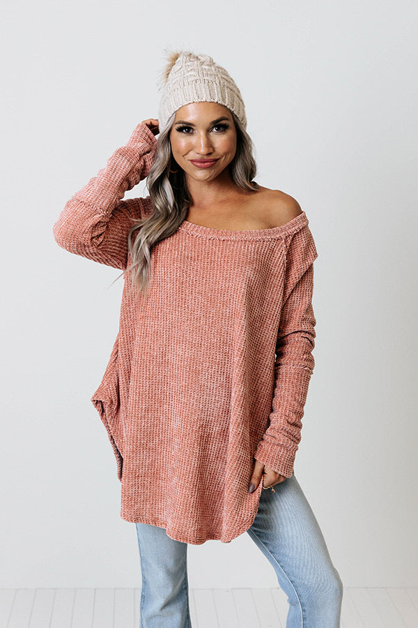 Sweet Shivers Chenille Tunic Sweater Image - 1