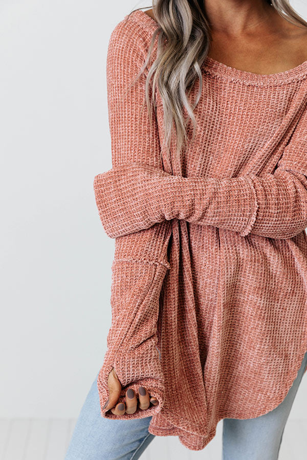 Sweet Shivers Chenille Tunic Sweater Image - 4