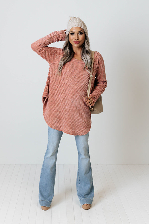 Sweet Shivers Chenille Tunic Sweater Image - 2