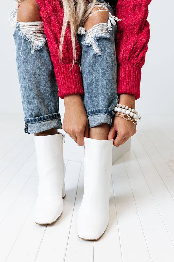 The Mardi Faux Leather Bootie Image - 2