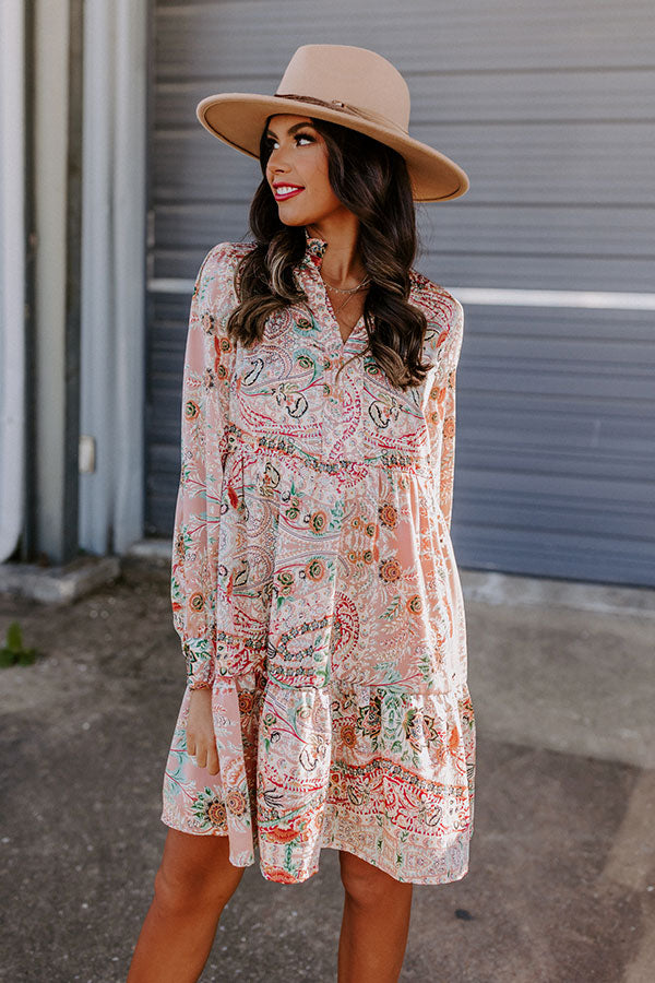 Perfectly Yours Floral Shift Dress