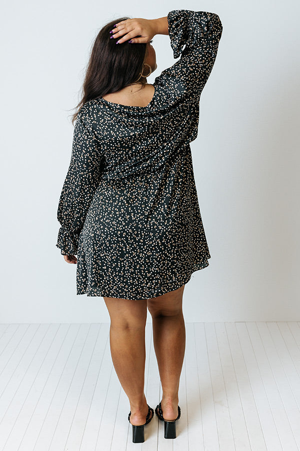 Rooftop Memories Polka Dot Dress Curves Image - 3