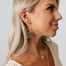 Autumn Court Earrings In Grey Image - 1