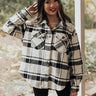 Mulled Cider Plaid Jacket In Black Image - 1