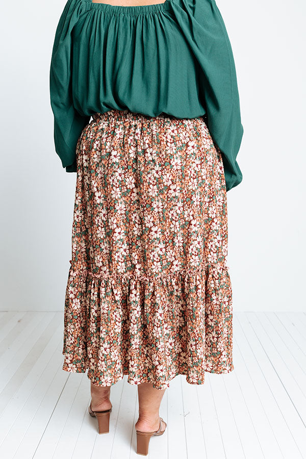 Lisha Floral Skirt Curves • Impressions Online Boutique