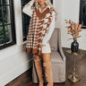 Future And Focus Tunic Sweater In Camel Image - 1