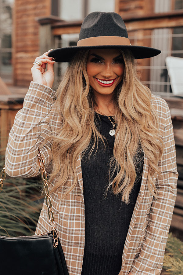 Sweetheart In The City Fedora In Black Image - 1