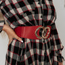 Living In Style Belt In Red Image - 1