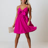 Slow Dance Romance Babydoll Dress In Neon Fuchsia Image - 1
