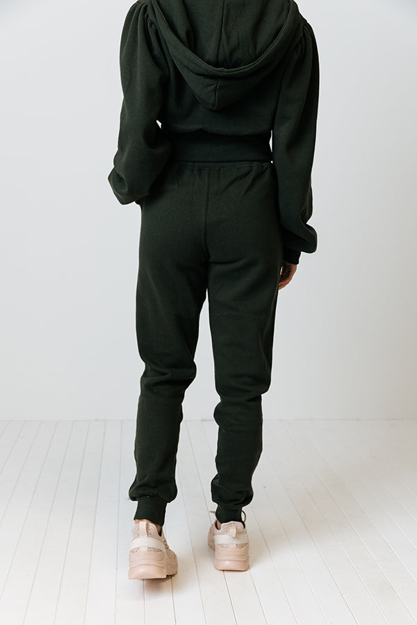 Count On You Joggers In Deep Forest Image - 5