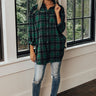 Cozy Honey Flannel In Green Image - 1