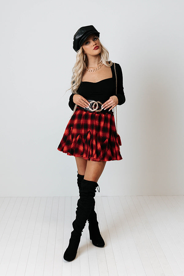 The Night Before Top In Black Image - 2