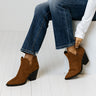 The Lundy Faux Suede Bootie Image - 1