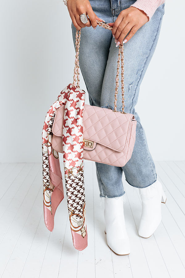 Living In Style Scarf In Blush