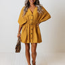 Love You Always Tunic Dress In Marigold Image - 1