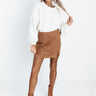 Seasonal Shift Knit Sweater In Ivory Image - 1