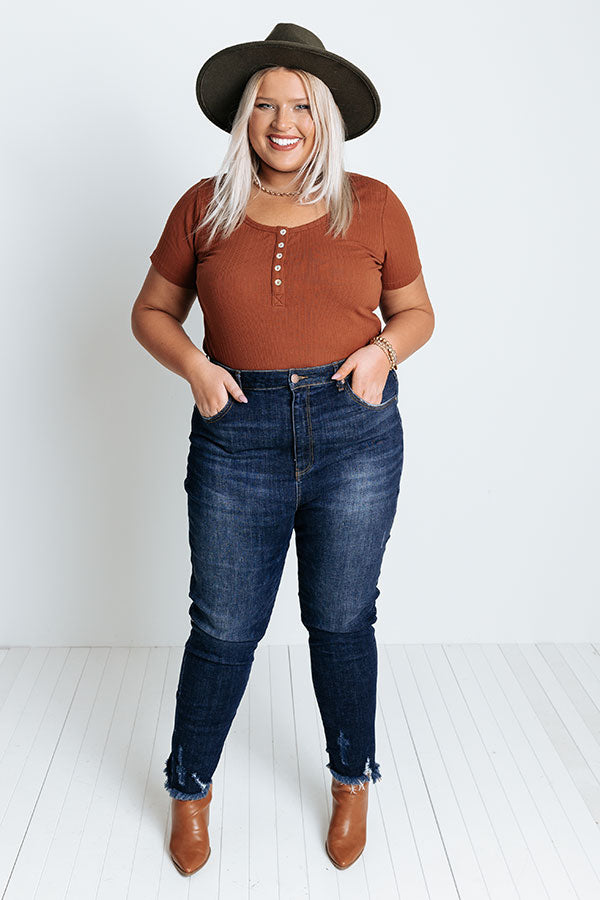 Risen The Lundy High Waist Ankle Skinny Curves Image - 1