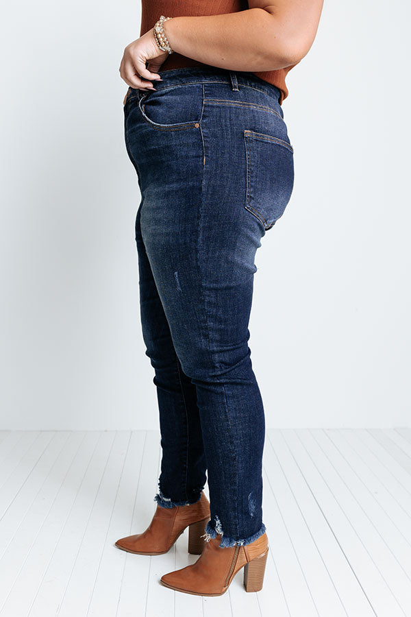 Risen The Lundy High Waist Ankle Skinny Curves Image - 4