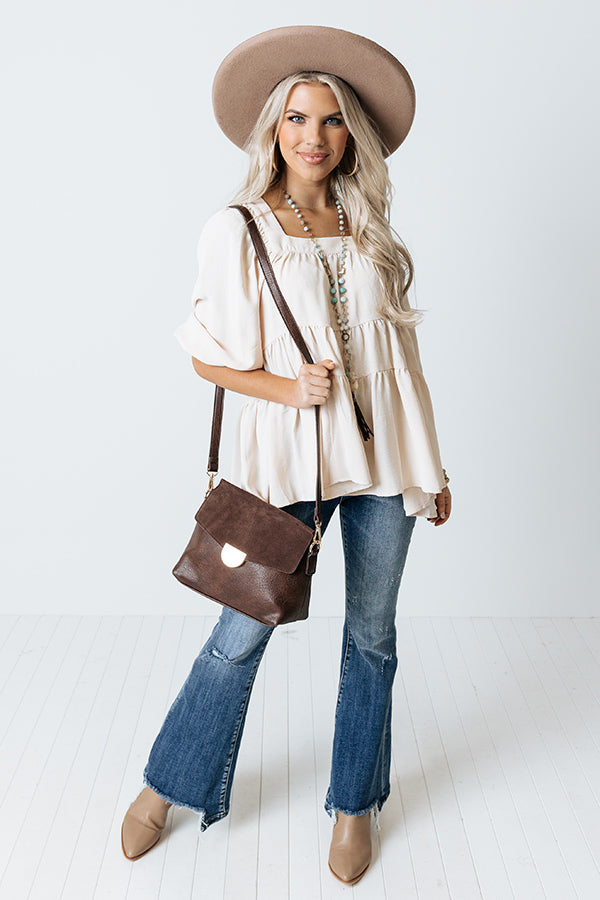 Twilight Tales Shift Top In Cream Image - 2