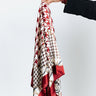 Living In Style Scarf In Wine Image - 1