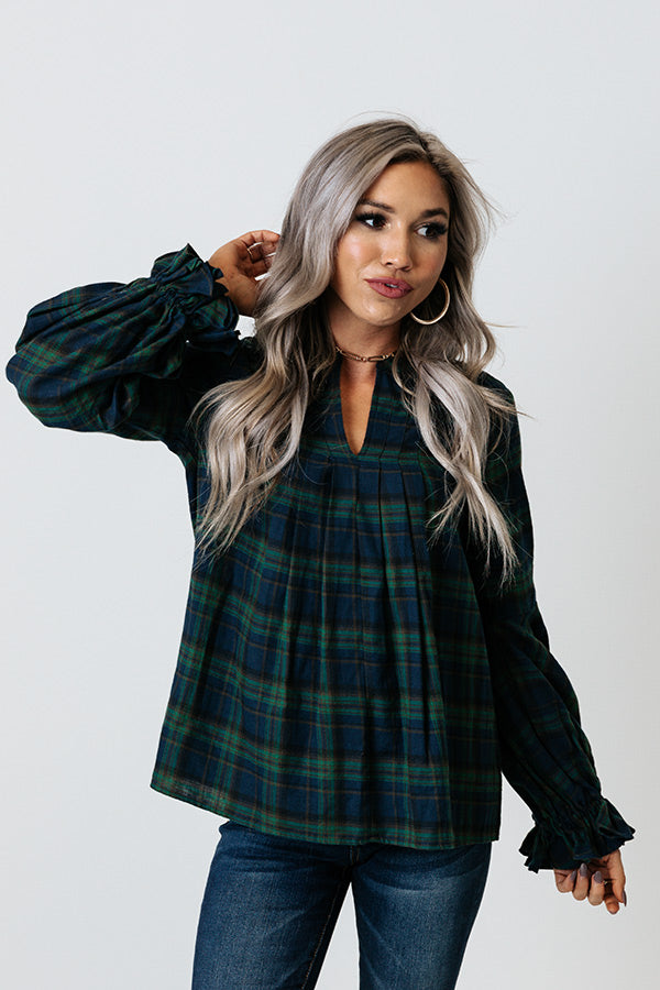 Sweet Glance Babydoll Top Image - 1