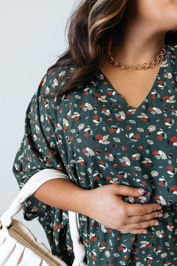 Spotlight Romance Dress in Forest Curves Image - 4