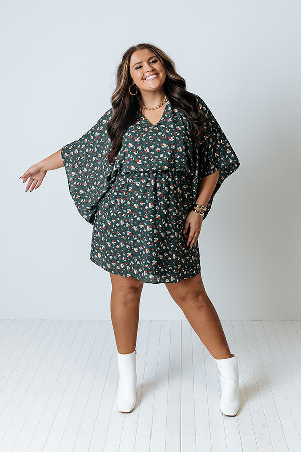 Spotlight Romance Dress in Forest Curves Image - 1