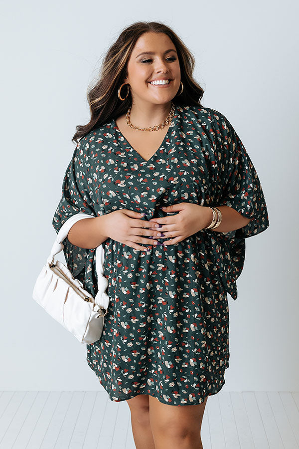 Spotlight Romance Dress in Forest Curves Image - 2