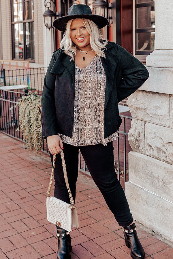 Outfit Ideas Snake Print Jacket Womens On The Blog Snake Print