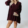 Reminisce With Me Babydoll Dress Curves Image - 1